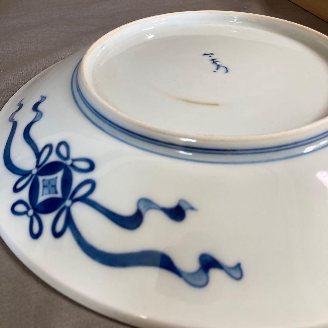 【今右衛門】色鍋島の伝統　人間国宝　十三代今泉今右衛門作　色鍋島錦椿絵　額皿