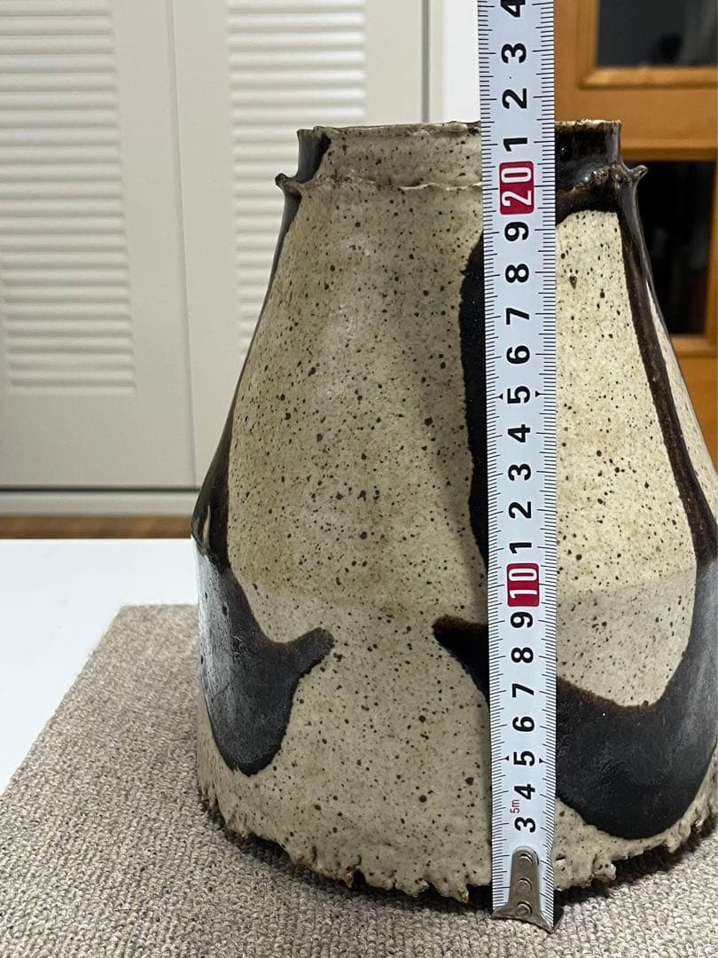 古琉球 人間国宝 古美術 在銘 花器 花瓶 花入 昭和期