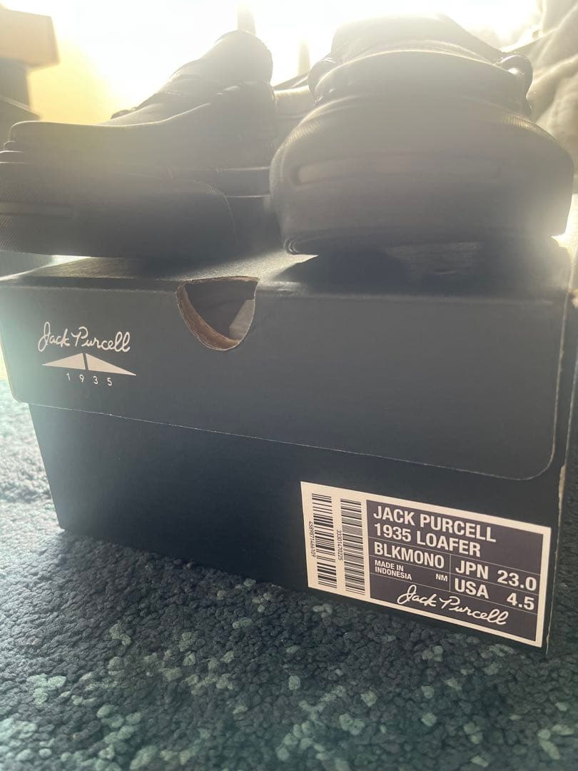 Jack Purcell 1935 Loafer ブラック 23.0cm