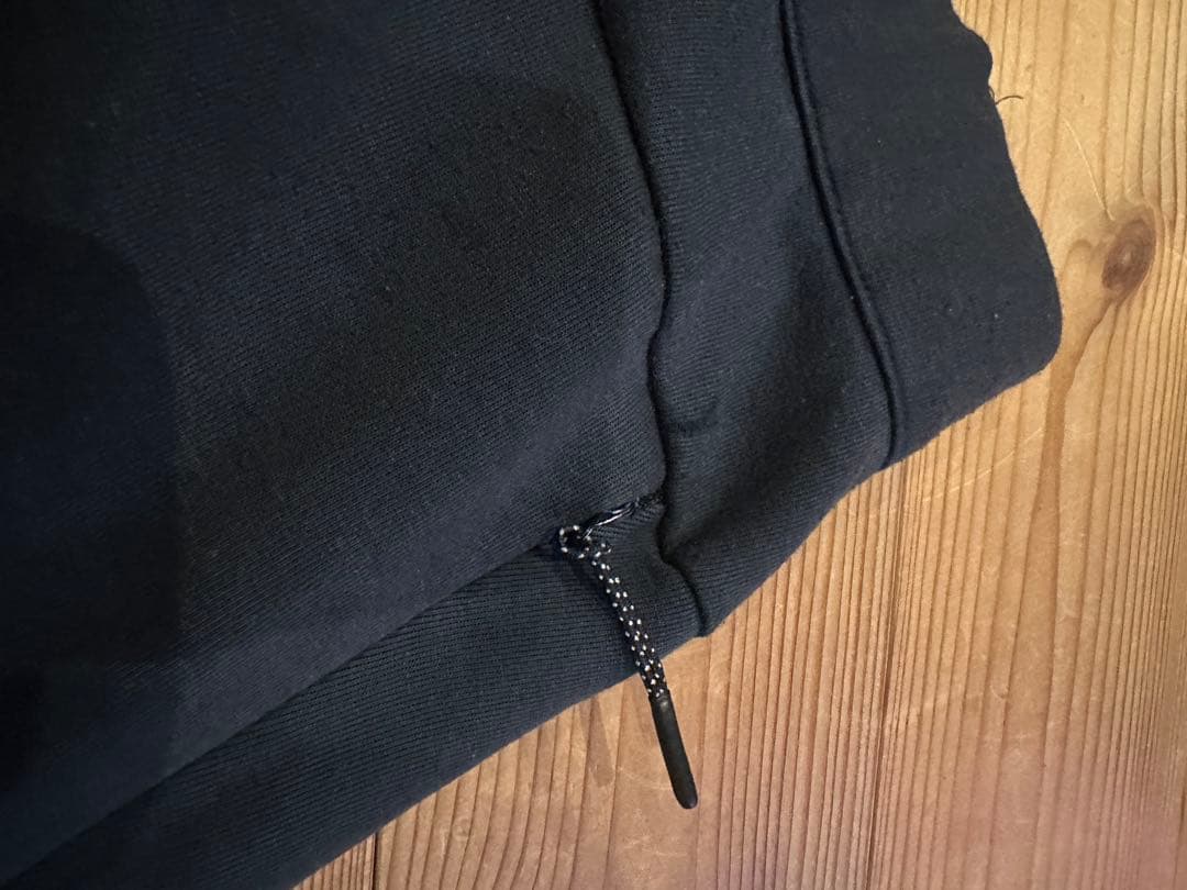 Nike テックフリース　セットアップ　黒 上M 下S