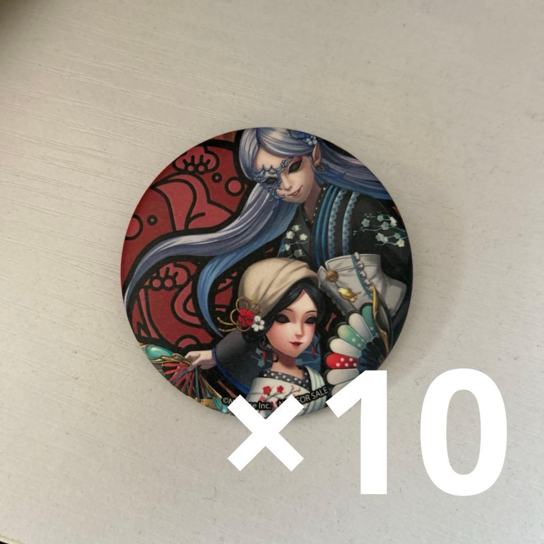 第五人格 芸者 ナムコ namco 缶バッジ 回数特典 美智子 花札 和紙