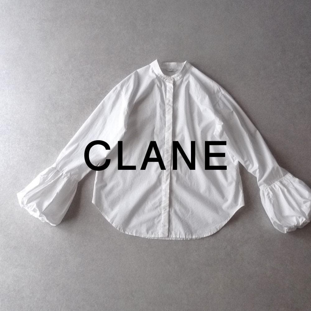■専用■美品 CLANE 2,6万 バルーンスリーブのブラウス ホワイト クラネ