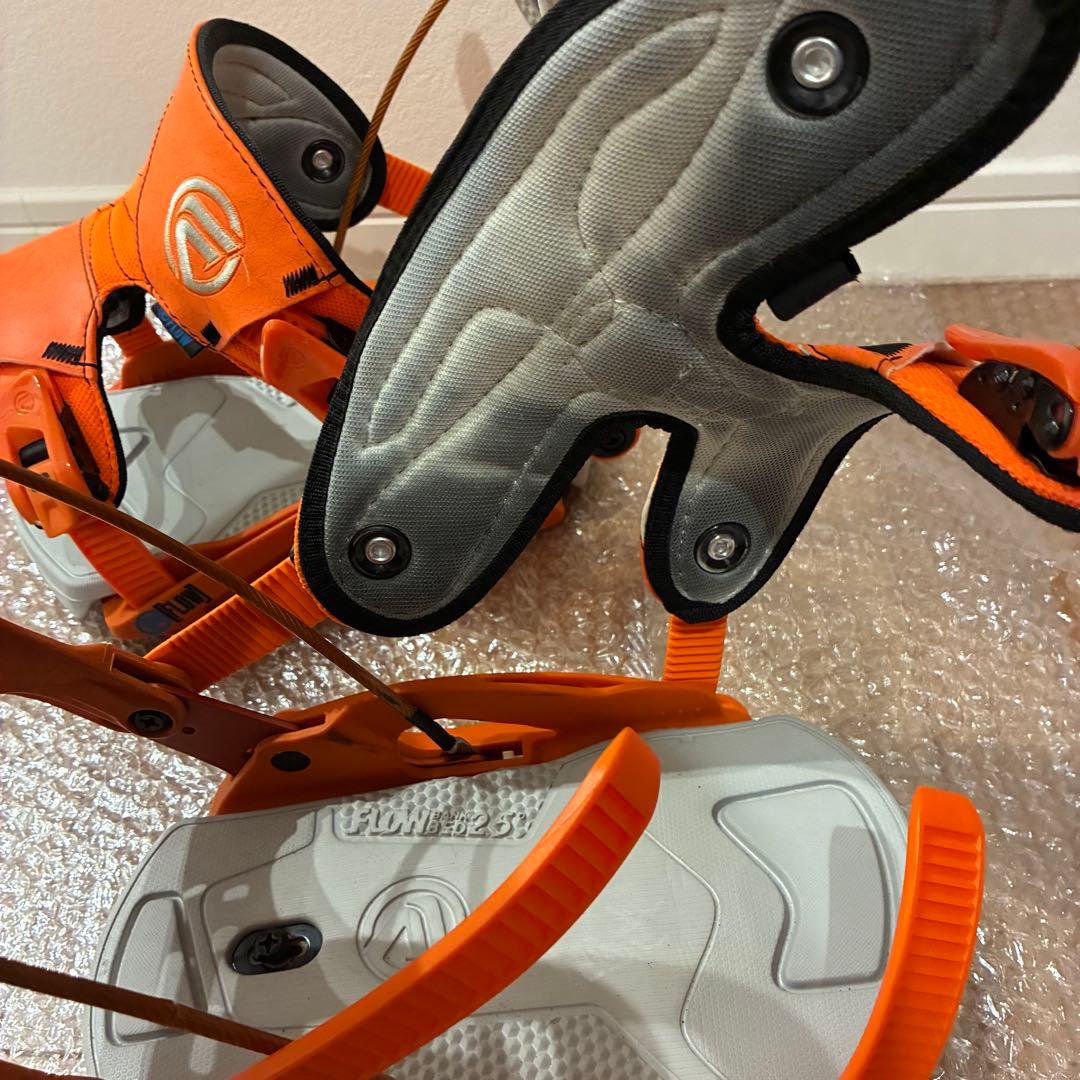 2016 FLOW FUSE FUSION オレンジ Lサイズ ビンディング