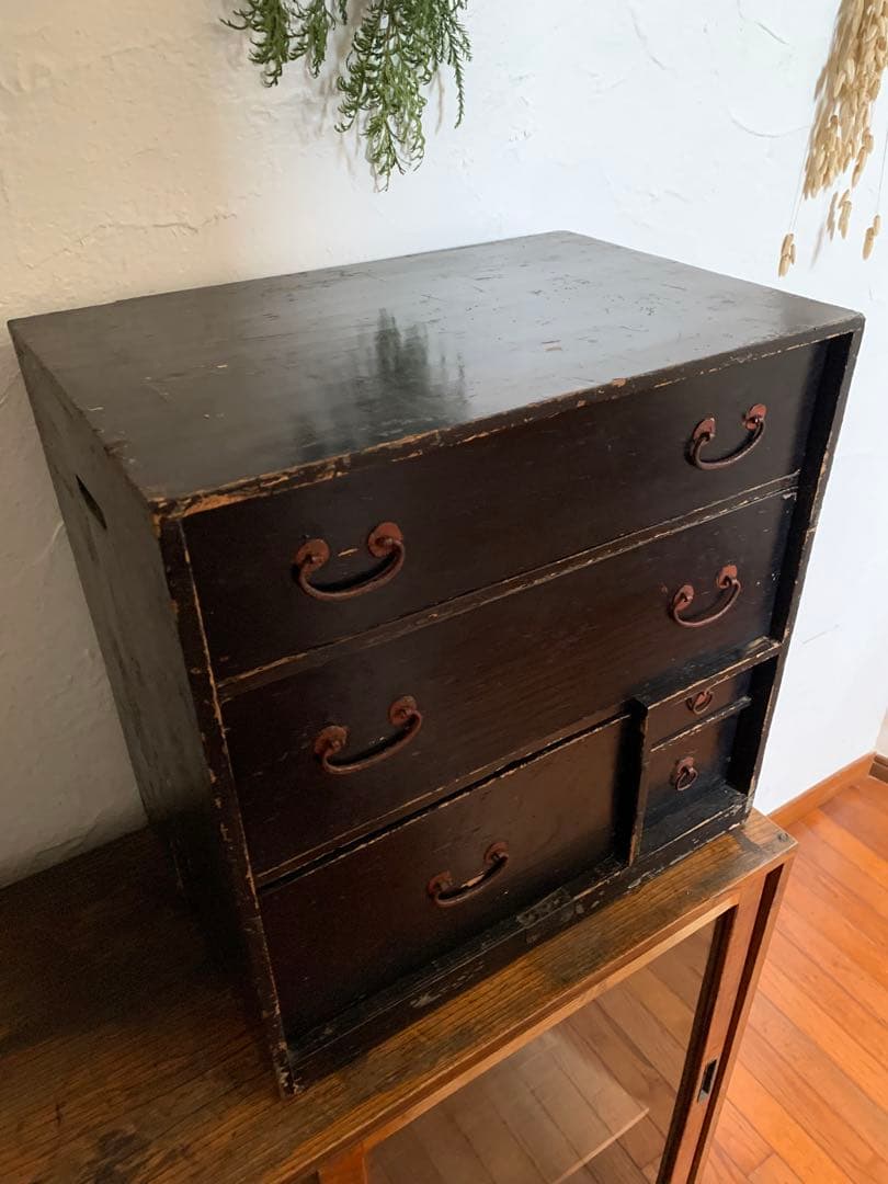 古道具　引き出し箪笥　アンティーク
