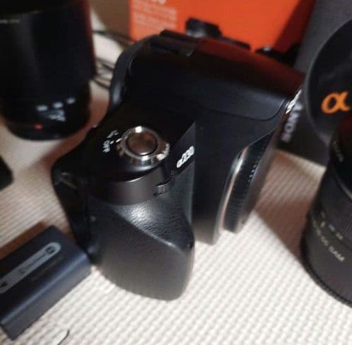 ソニー SONY α230 望遠ダブルズームレンズセット