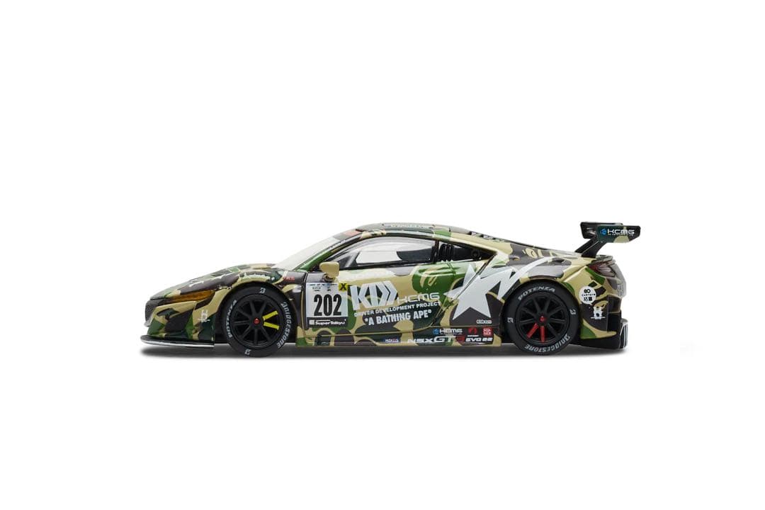 【 BAPE X POPRACE 】HONDA NSX GT3