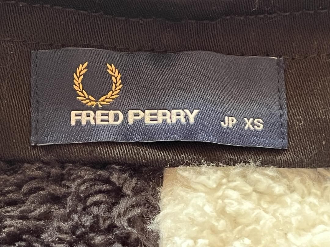 フレッドペリー フィッシュテールパーカー モッズコート ブラック XS