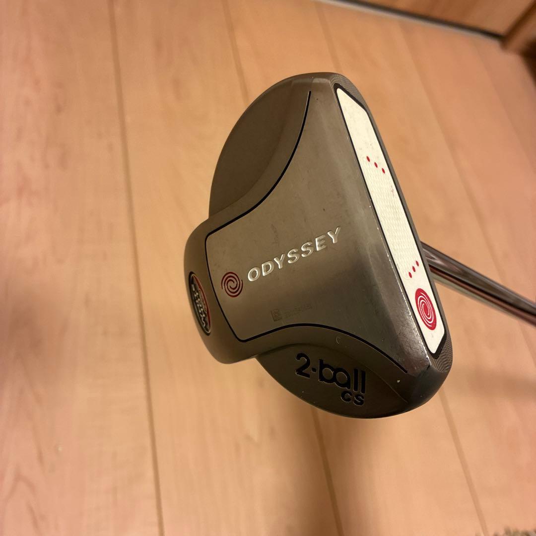 ODYSSEY 2-ball CS パター　ホワイトホット　 センターシャフト