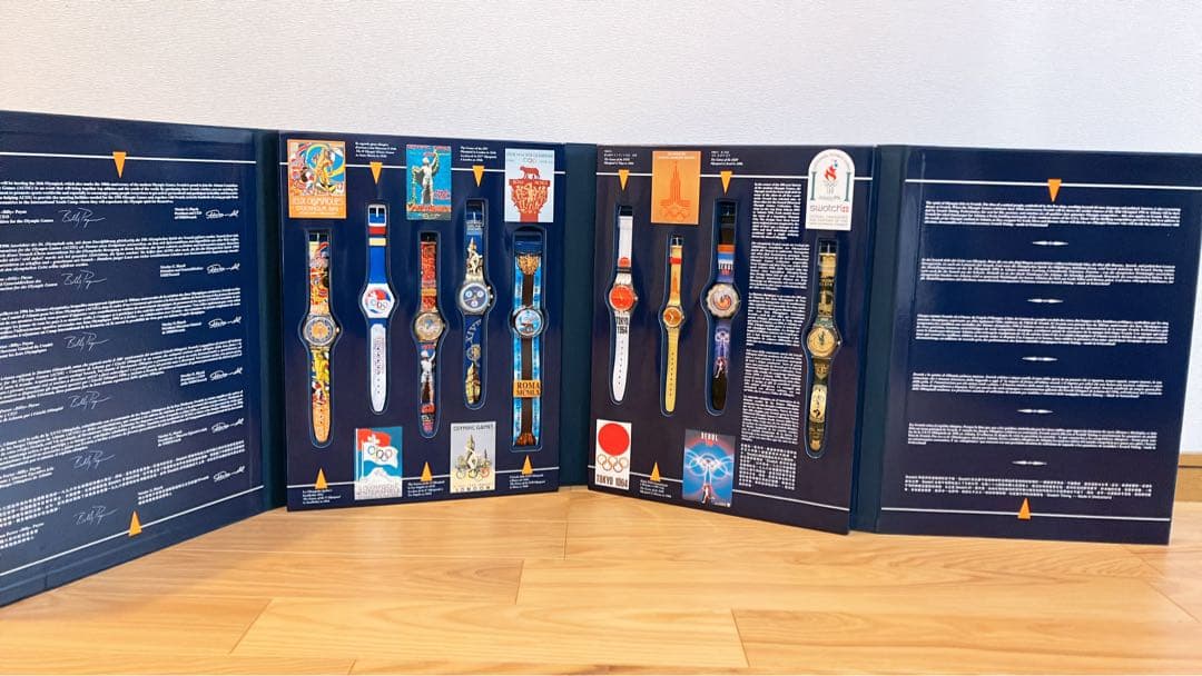 オリンピック記念時計 9本セット