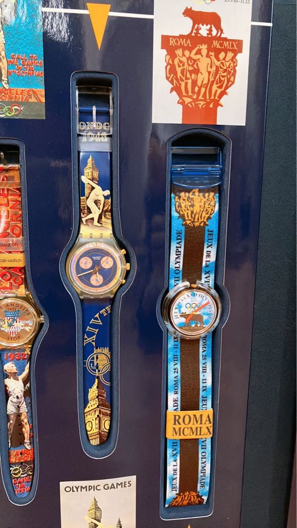 オリンピック記念時計 9本セット