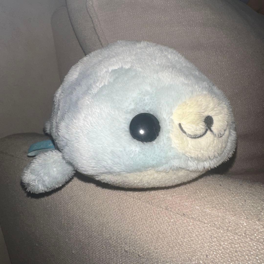 激レア　まめごま　なめらかタッチぬいぐるみ