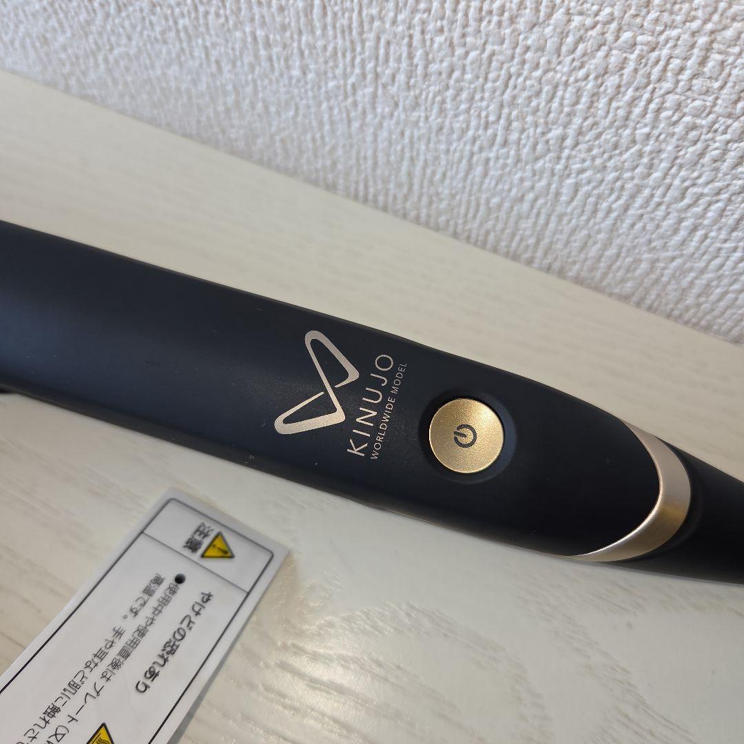 絹女 KINUJO ストレートヘアアイロン ワールドワイドモデル ブラック