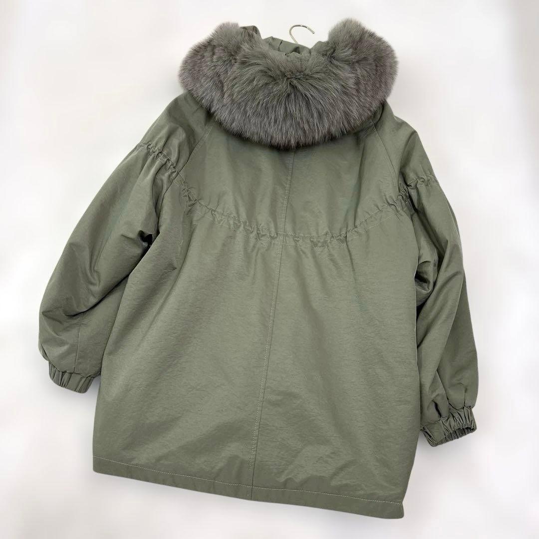 もなかちゃん様極美品　ポリーヌブロー Pauline Bleu モッズコート