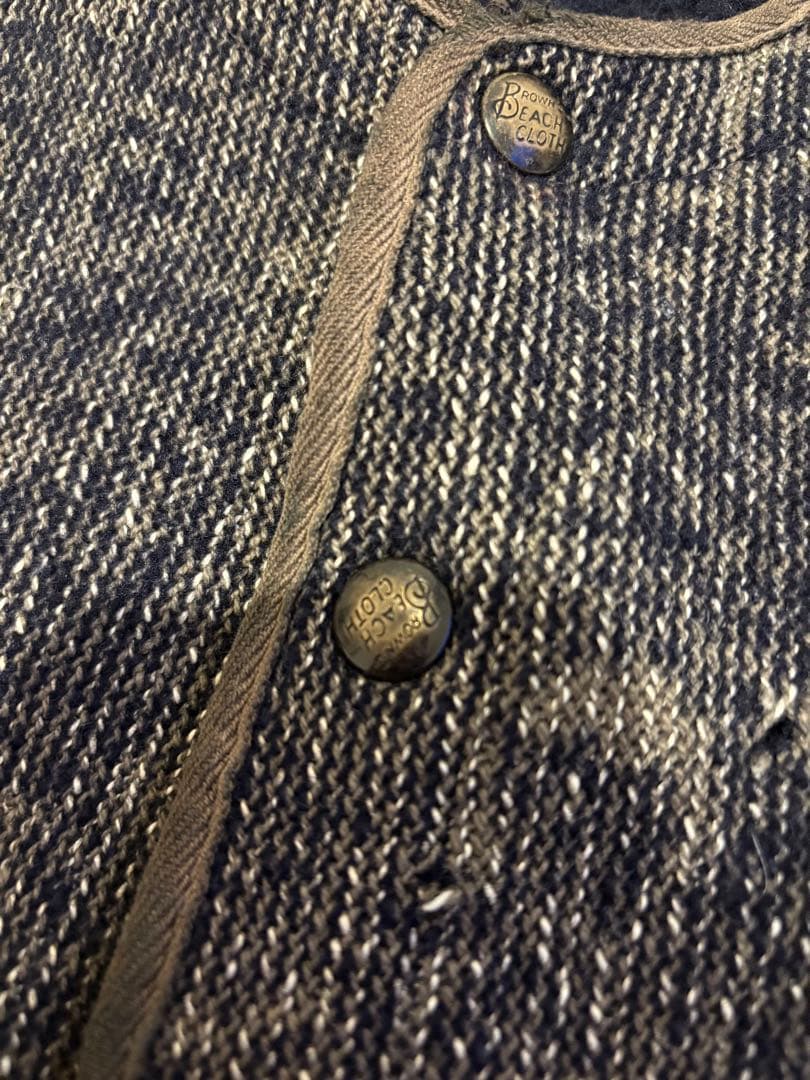 蘭*丸様 50s ブラウンズビーチベスト