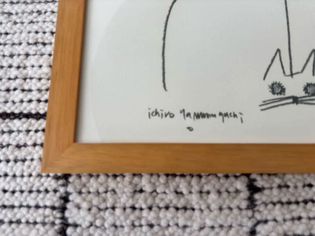 【IDEE】山口一郎 ポスター neko idee