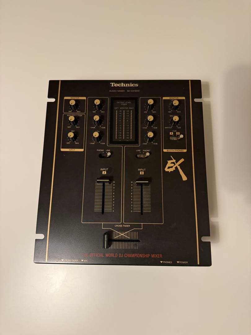 technics sh-ex1200 DJミキサー、ACケーブルなし。