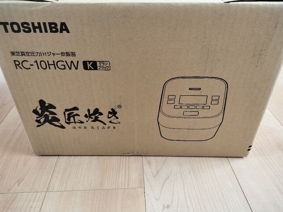 TOSHIBA RC-10HGW 炊飯器