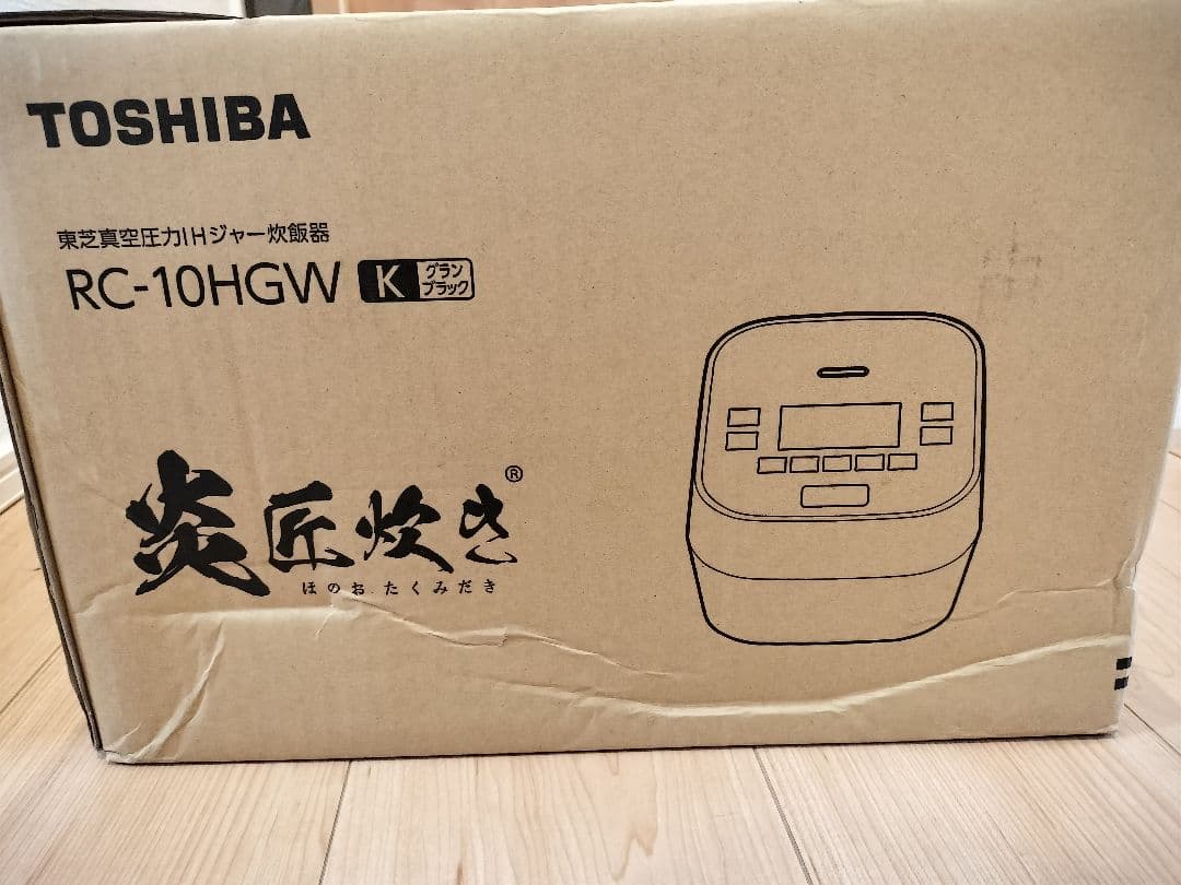 TOSHIBA RC-10HGW 炊飯器