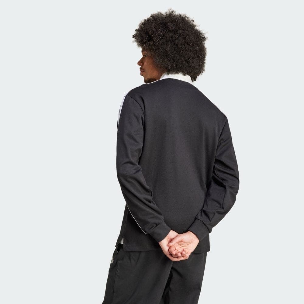 adidas RUGBY POLO LS ブラック 3XL IZ4806