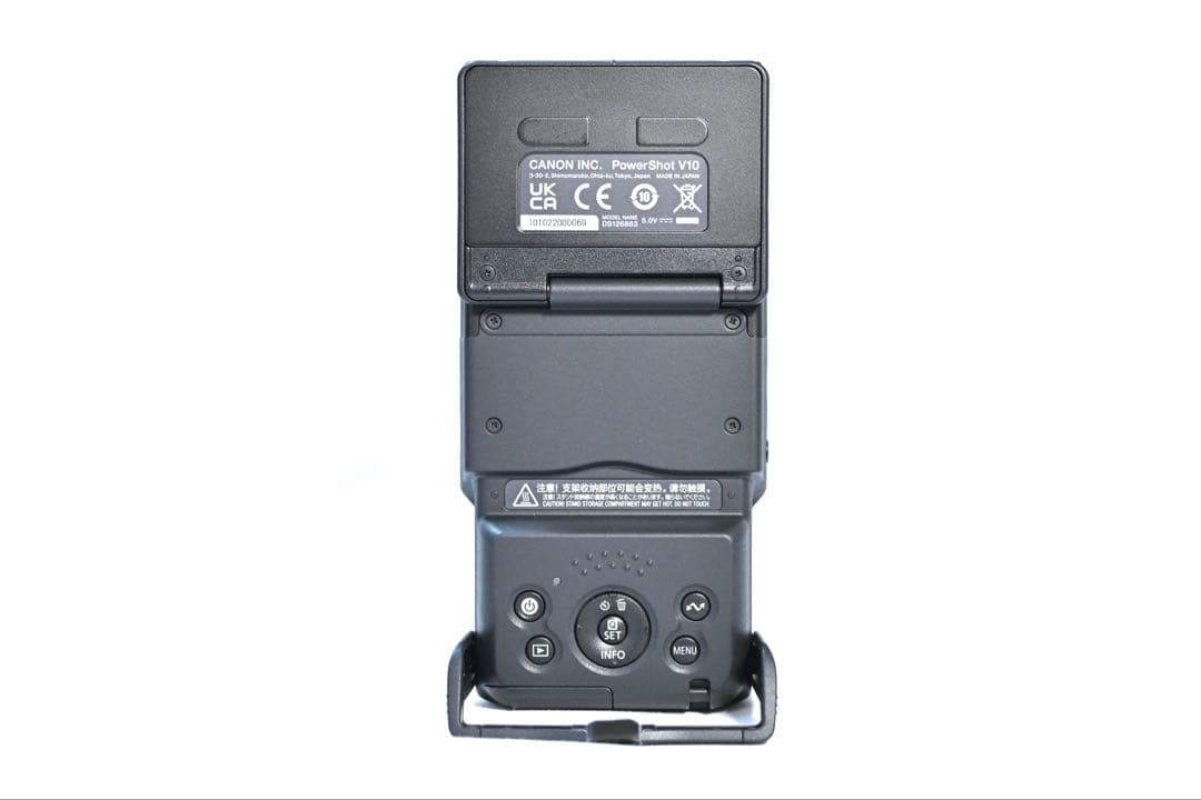 PowerShot V10 コンパクトカメラ，SmallRigケース付き