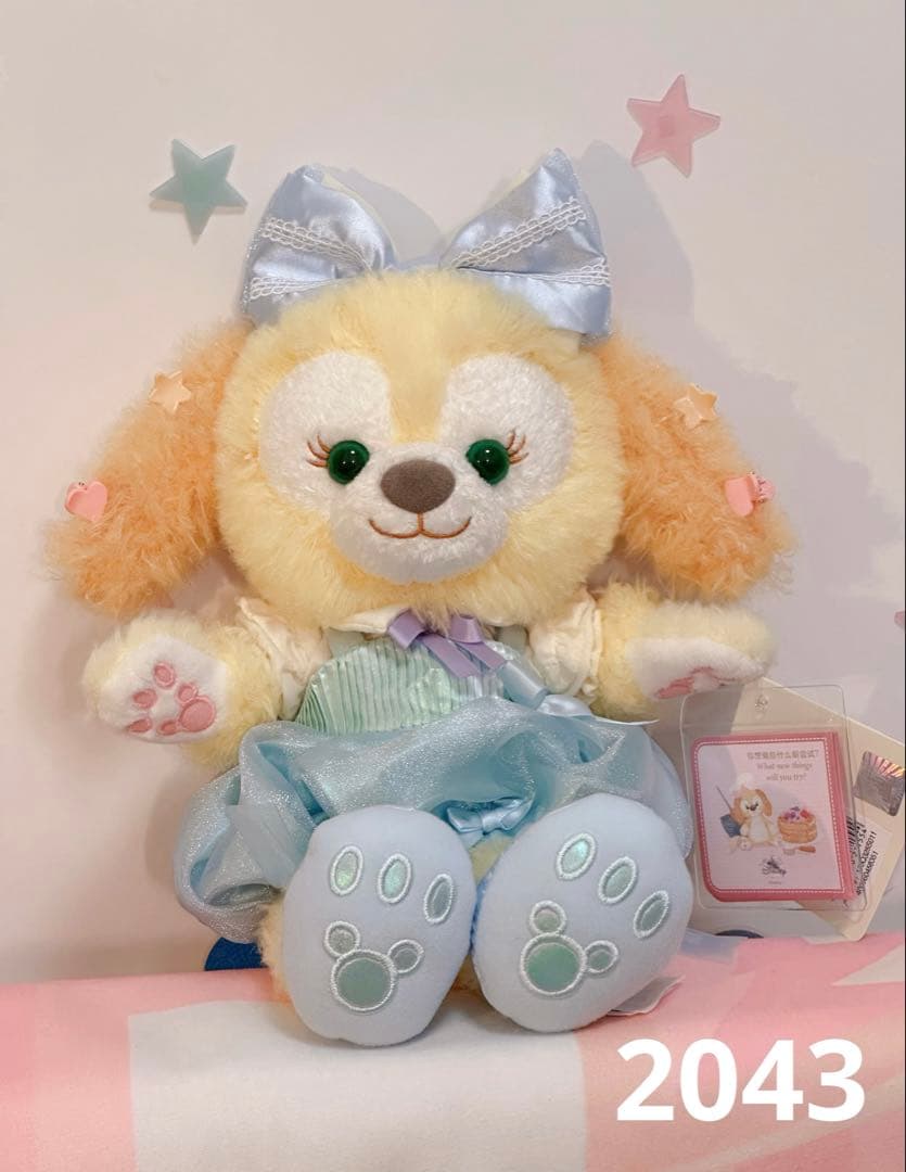 専用②上海ディズニー　サマー　クッキーアン　ぬいぐるみSSサイズ8240