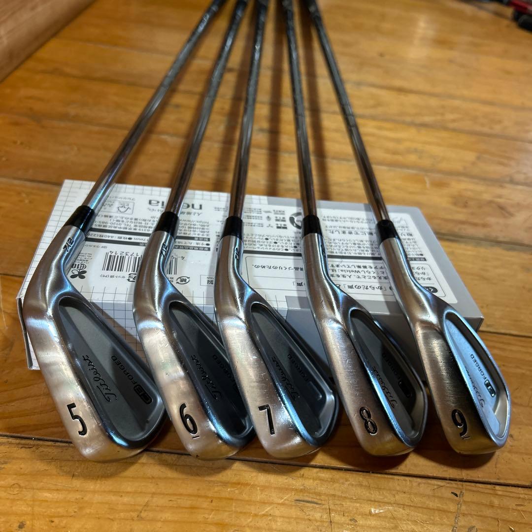 タイトリストTitleist 712 CB FORGEDアイアン 5本セット