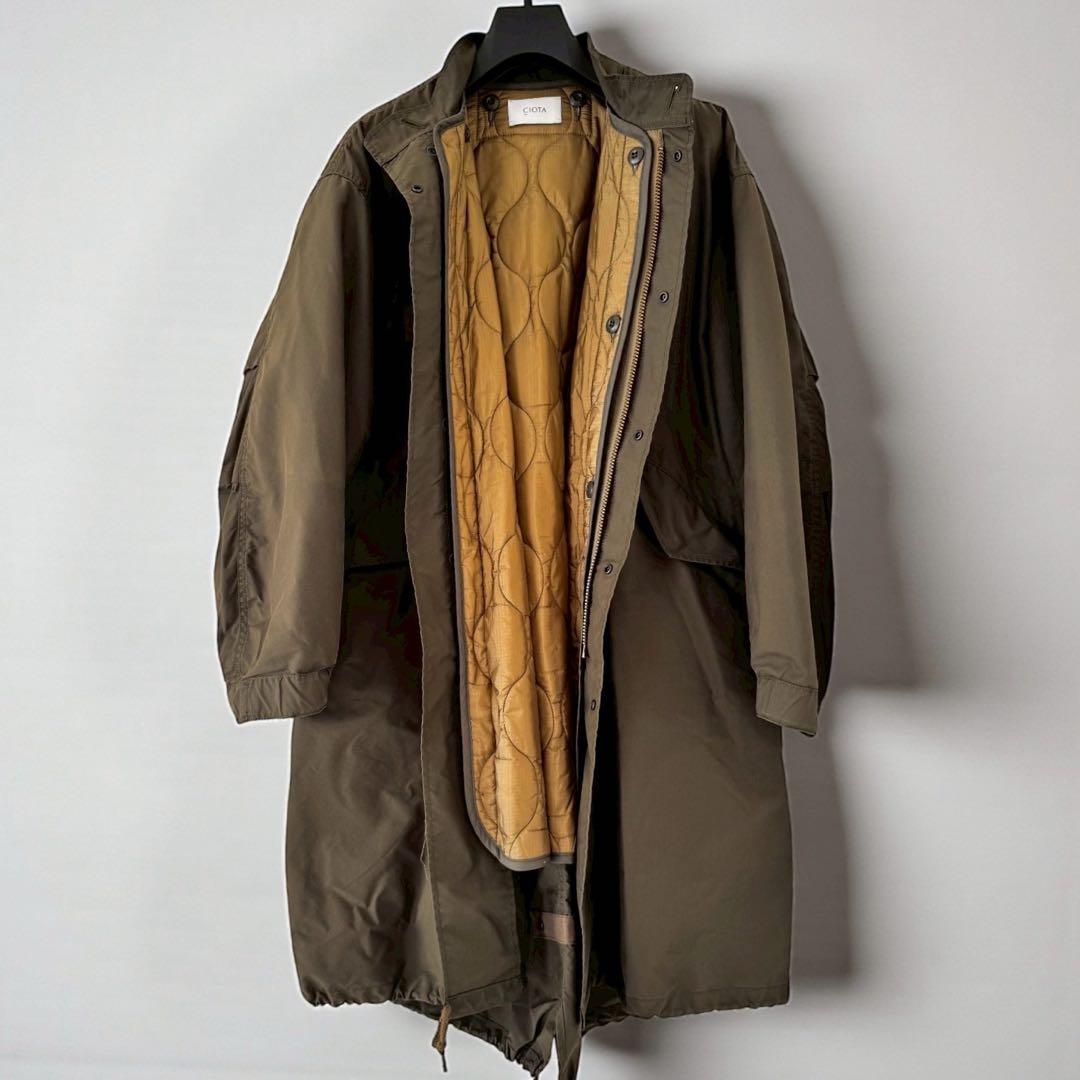 完売品▪️22AW CIOTA M-65 Fishtail Parka サイズ4