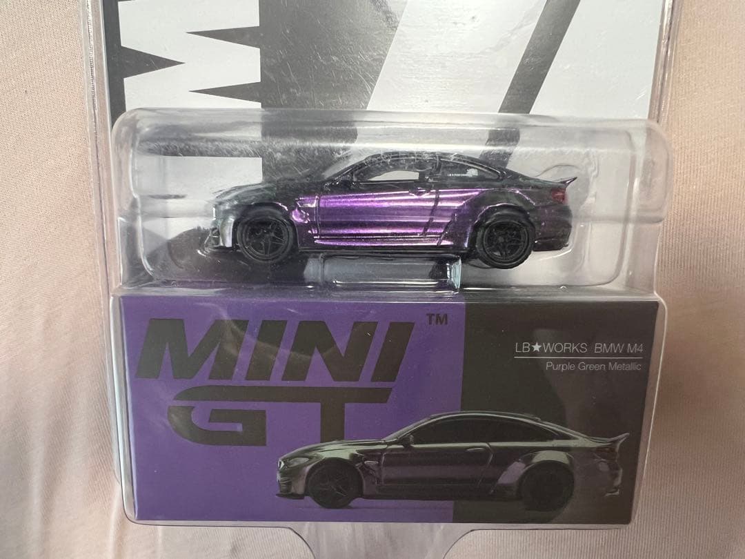 MINI GT LB★WORKS  M4 purple llic