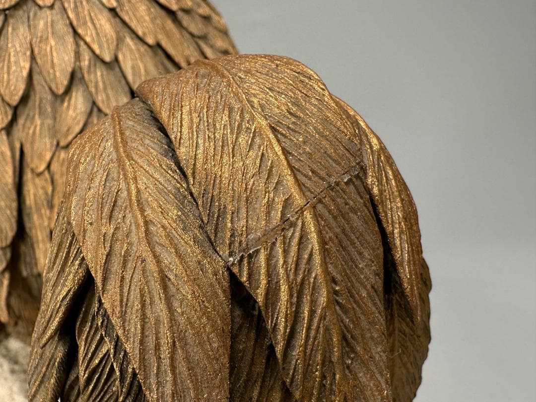 台湾陶磁　作家品　郭金蒼　在銘　鶏　置物　縁起物