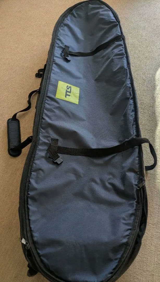 TLS サーフボードケース ダークブルー FRAGILE