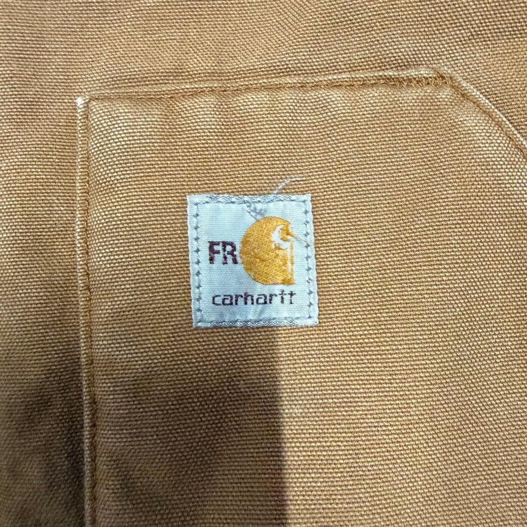 カーハート　ブラウン コットン ベスト