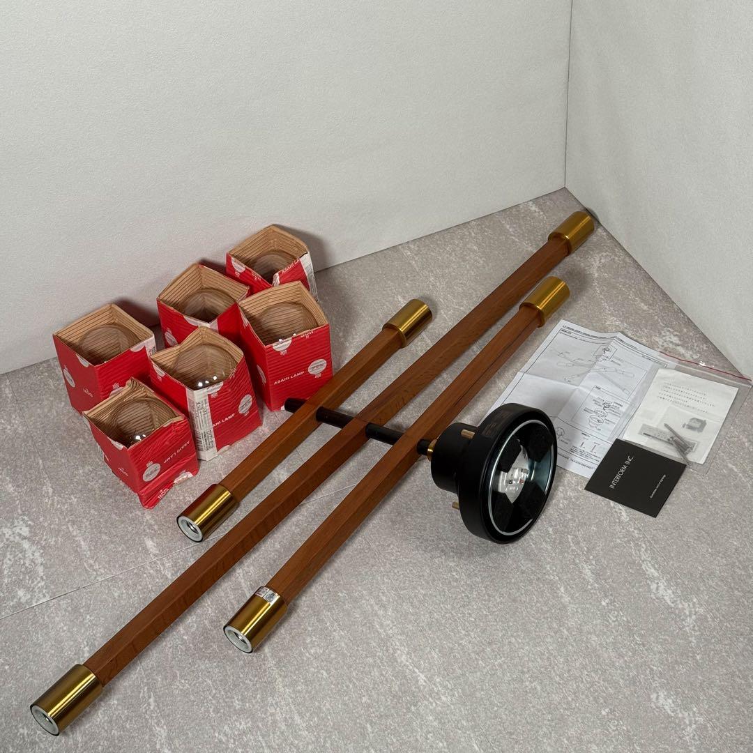 【インターフォルム】 Astre -baum- LT-3529 黒 クリア球