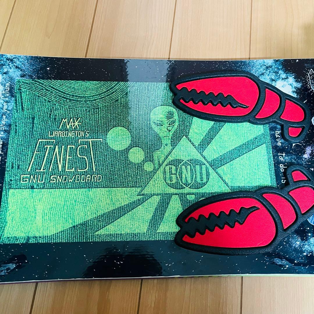 GNU FINEST 151cm スノーボード UNION TRILOGY