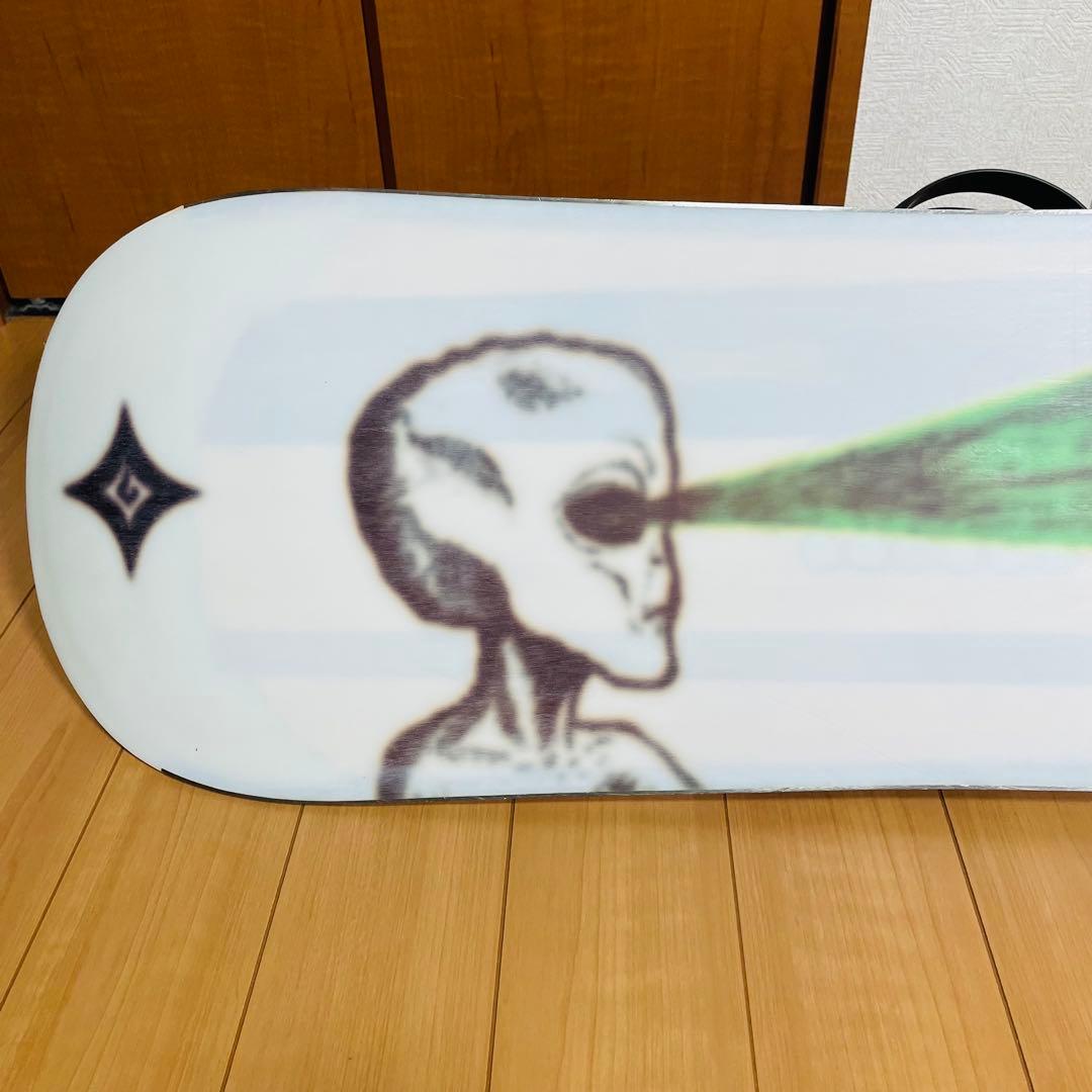 GNU FINEST 151cm スノーボード UNION TRILOGY