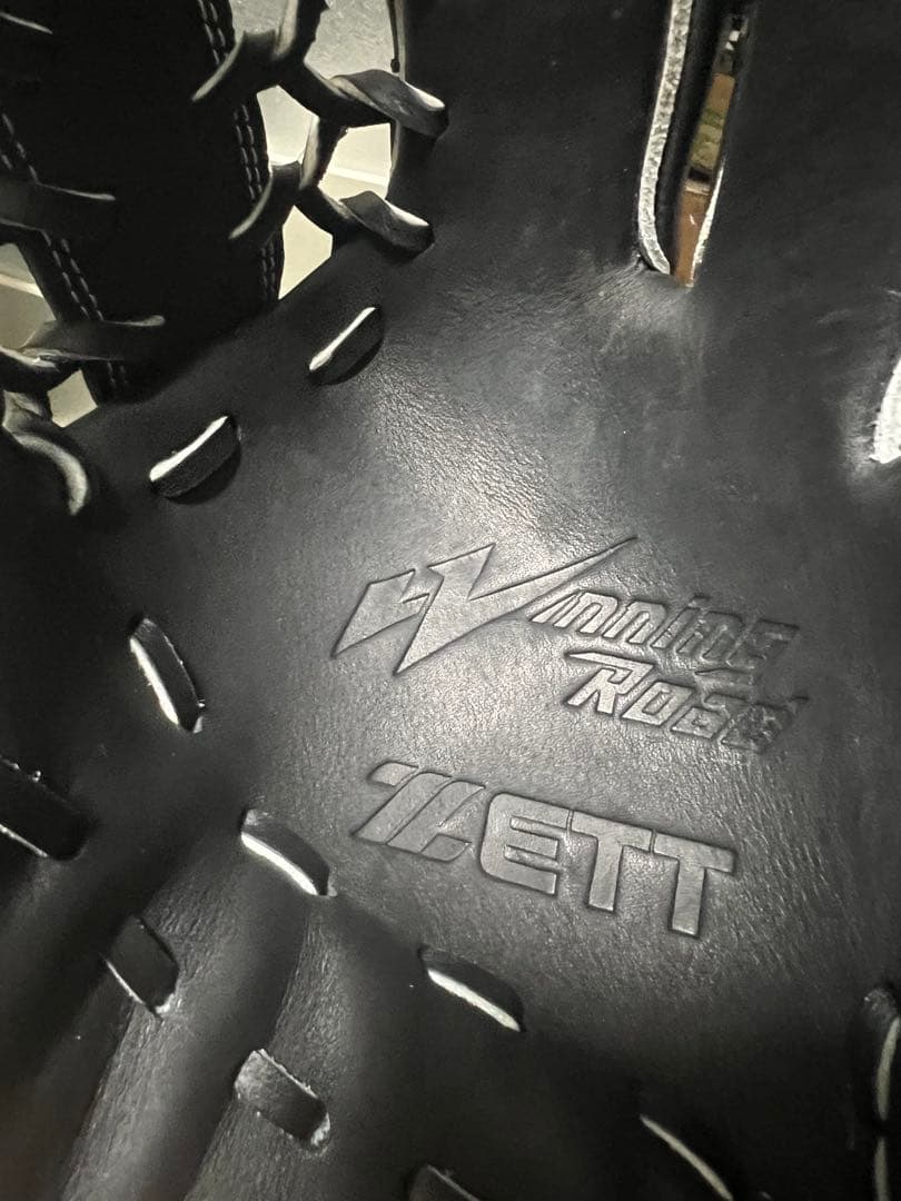 ZETT ウィニングショット 軟式グローブ 黒