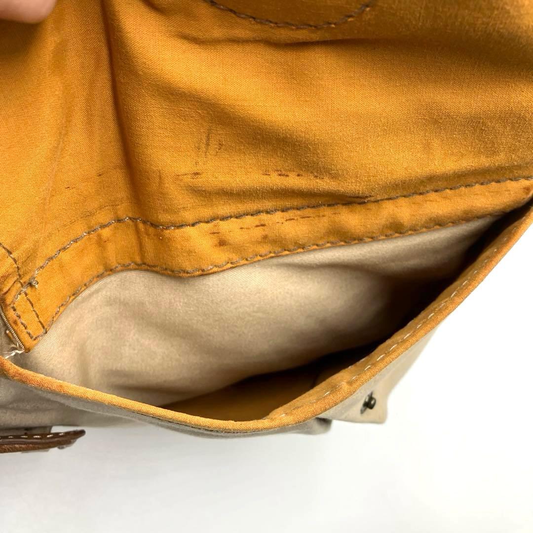 ミュウミュウ ヴィンテージ ボストン型 トートバッグ ショルダーバッグ ベージュ