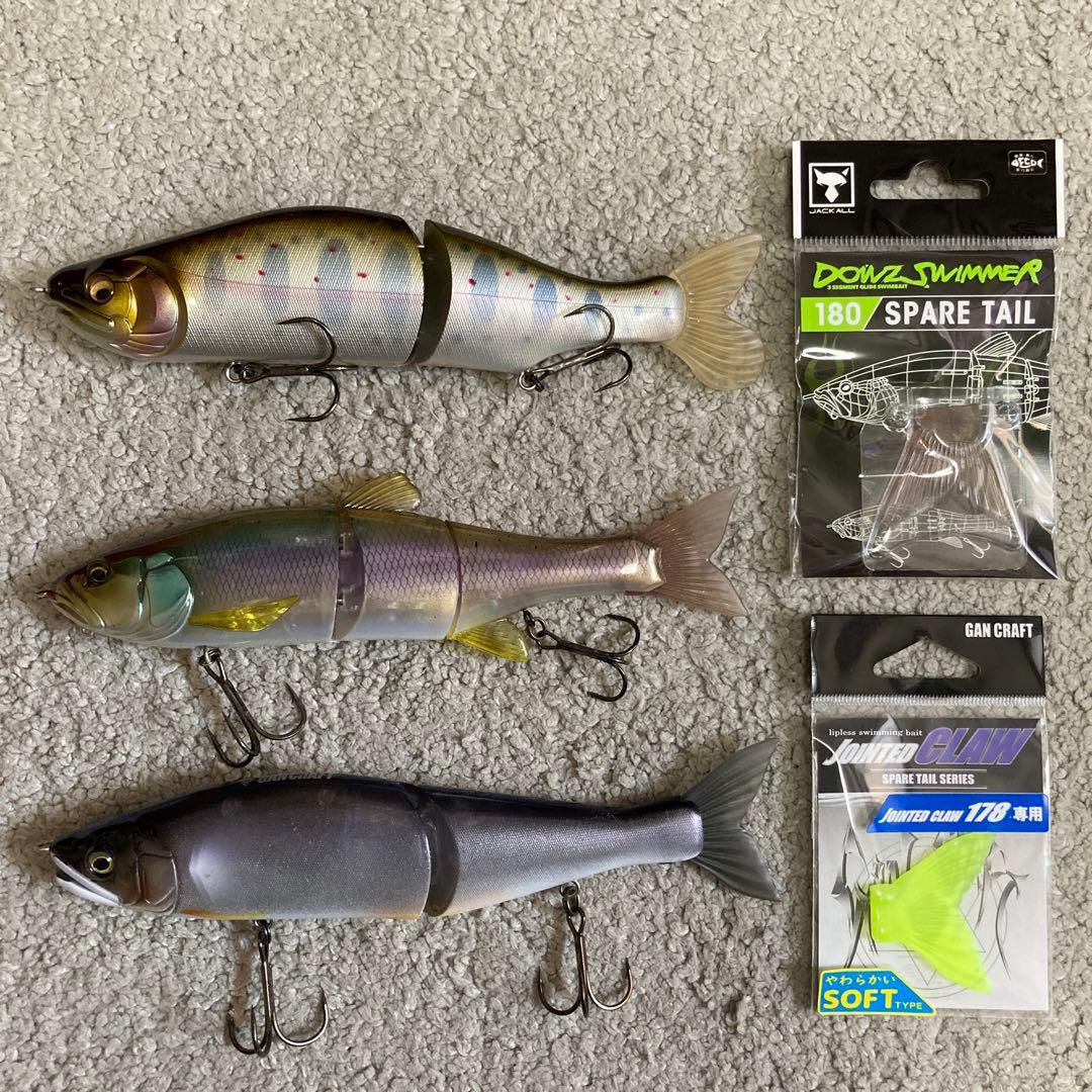 ビッグベイト　3個&スペアテール　セット