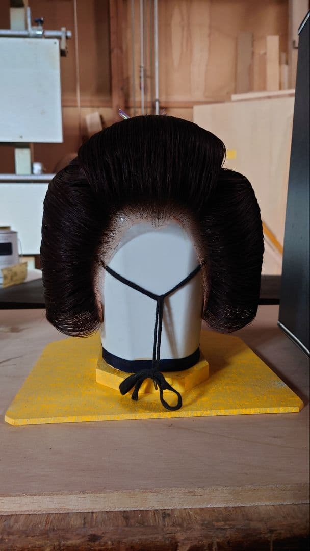 日本髪かつら 演劇用 コスプレ用　観賞用 2個セット