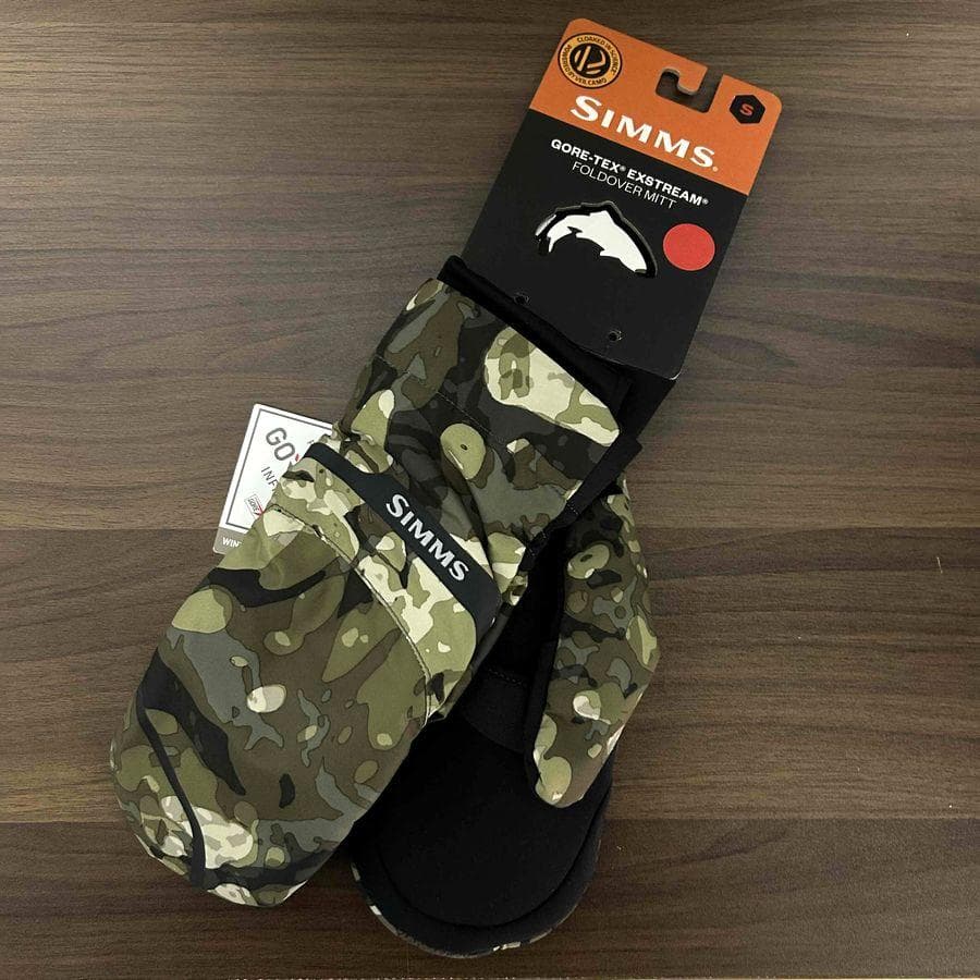 Simms ゴアテックス エクストリーム フォールドオーバー ミツト S 手袋