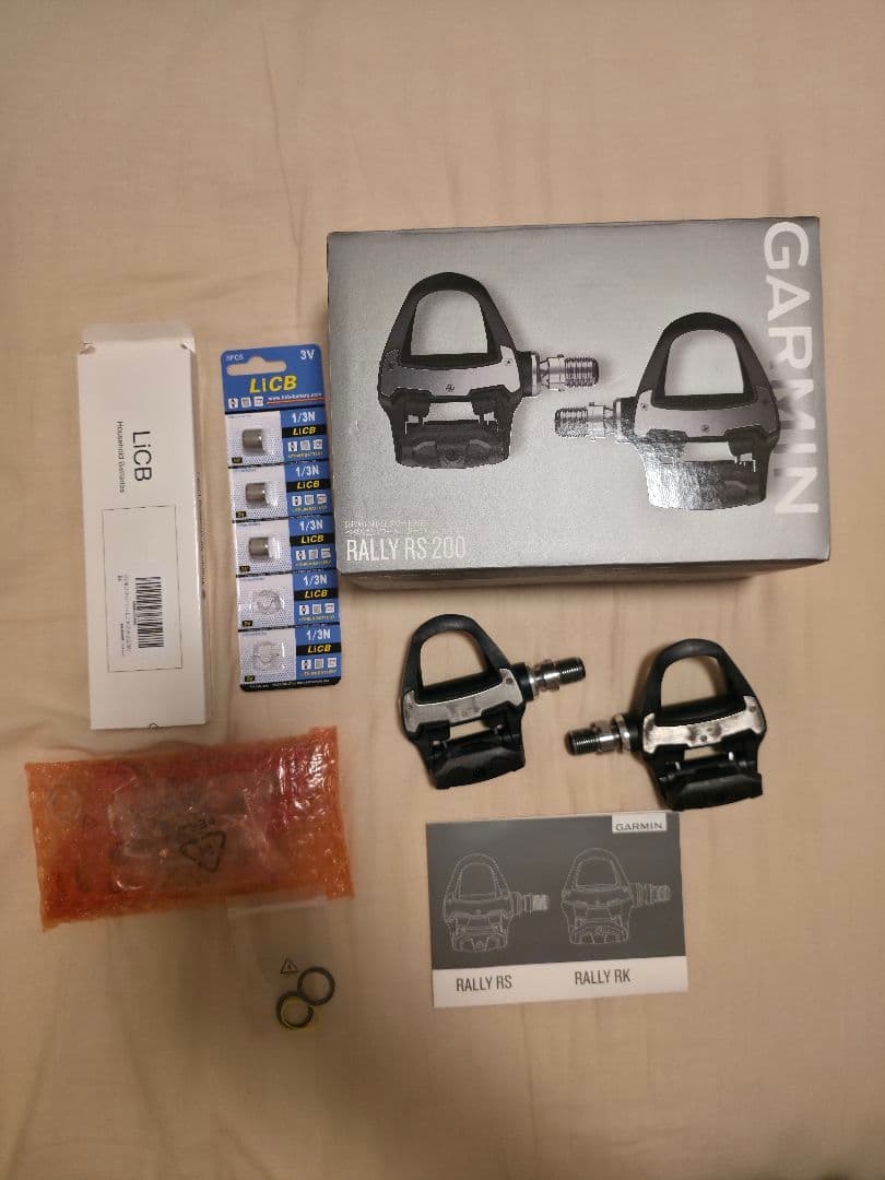 Garmin Rally RS200 両足計測 シマノSPD-SL対応