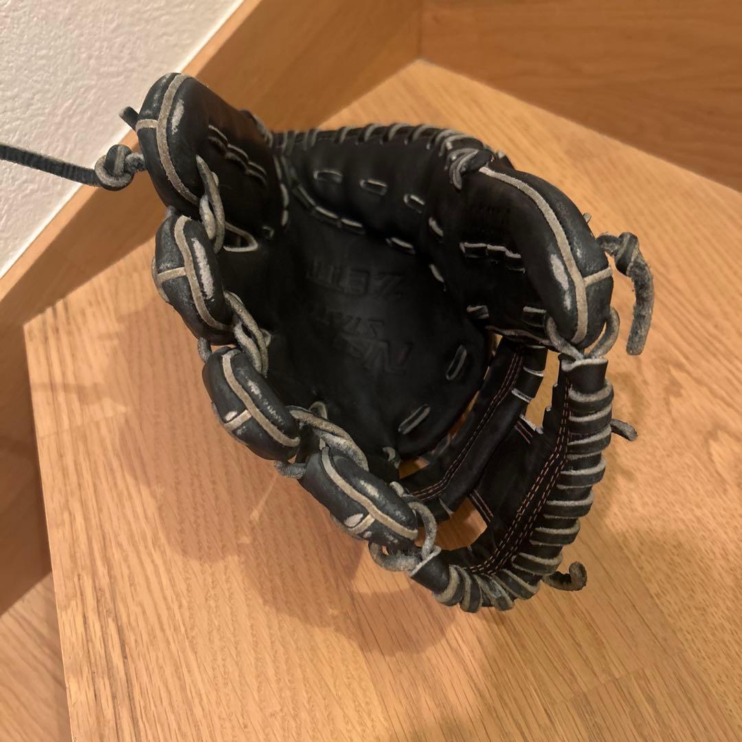 美品　ZETT 軟式野球 ネオステイタス セカンド・ショートBRGB31510N