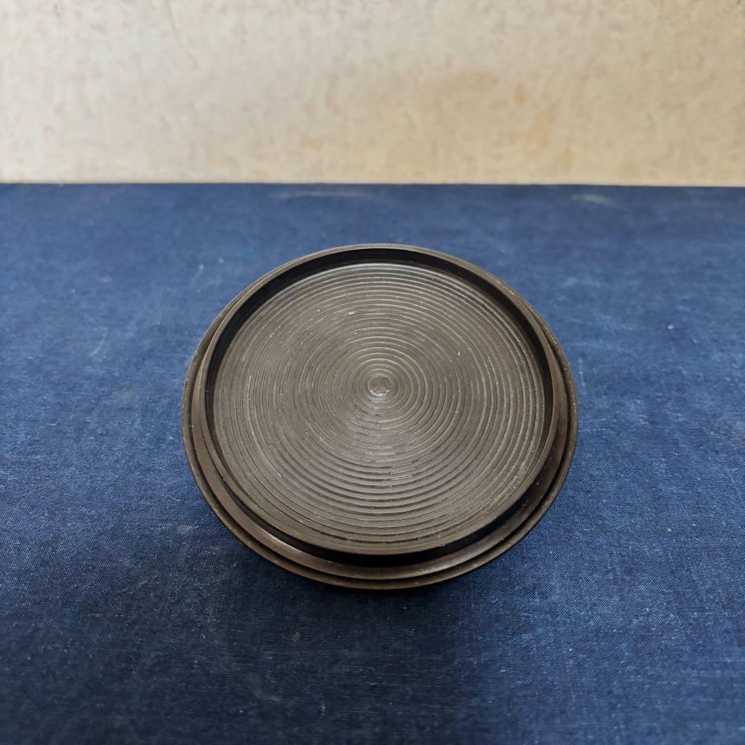 風炉/茶釜/電熱器/唐銅面取風炉/竹地紋筒釜/野々田電熱器/敷板/前瓦/底瓦