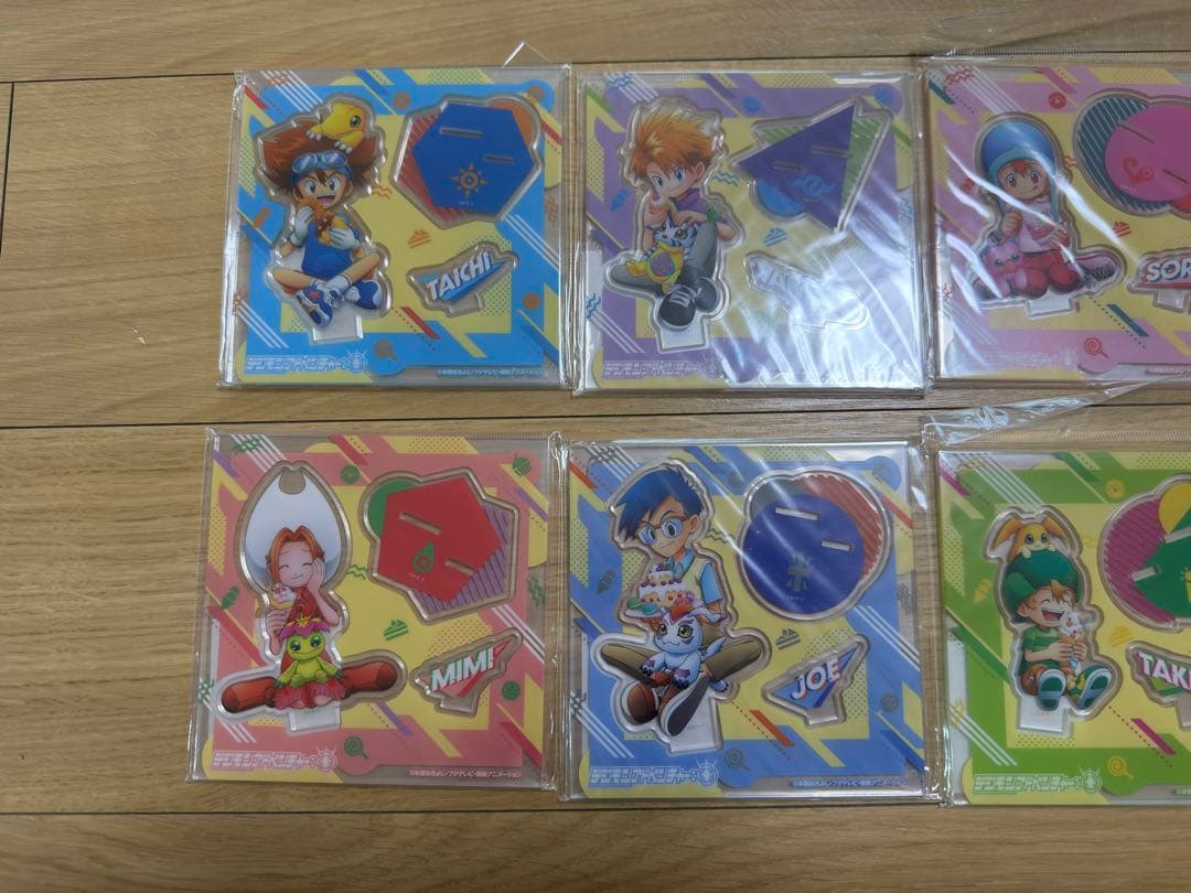 デジモンアドベンチャー: スイーツアクリルスタンド　全8種 太一 ヤマト ヒカリ