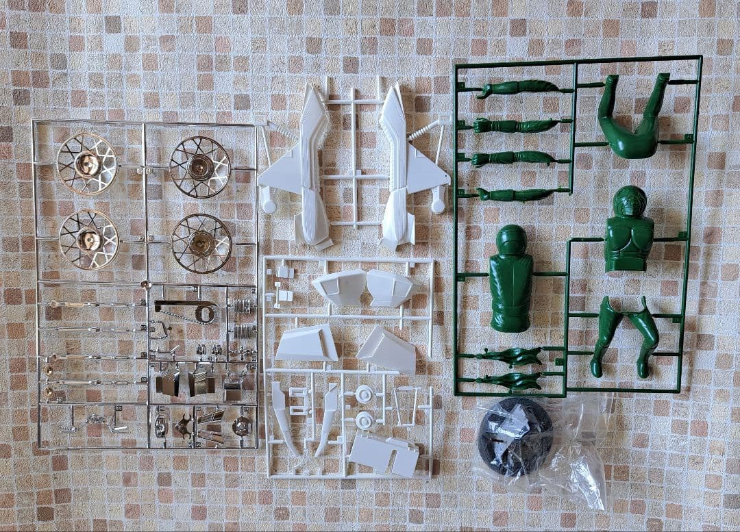 仮面ライダー　スカイライダー　バイク　プラモデル バンダイ