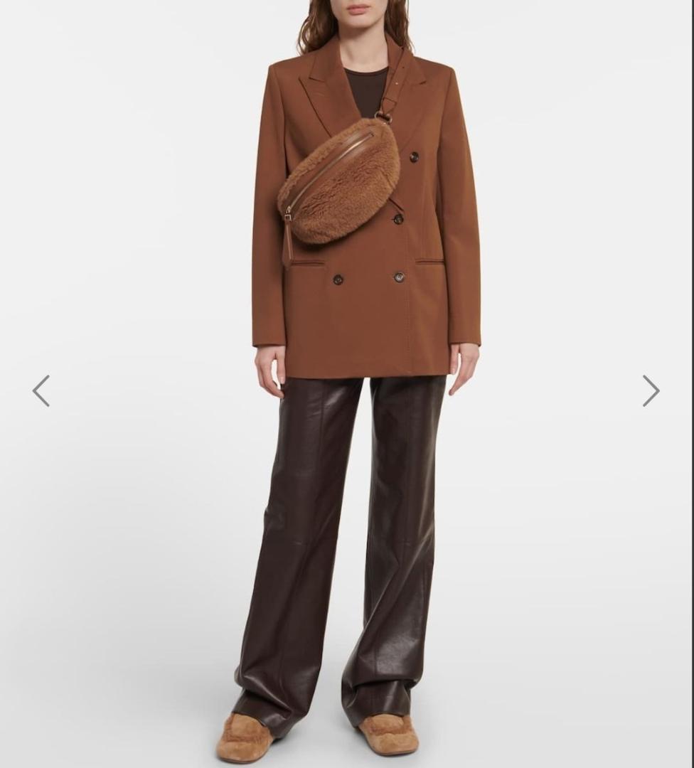 ほぼ未使用　Maxmara　テディベア　ボディバッグ　 ウエストポーチ