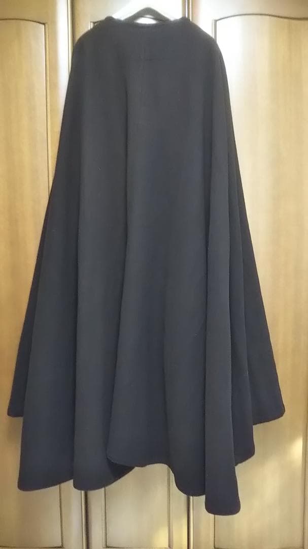 Dark Brown ロングマント（全円マント）2