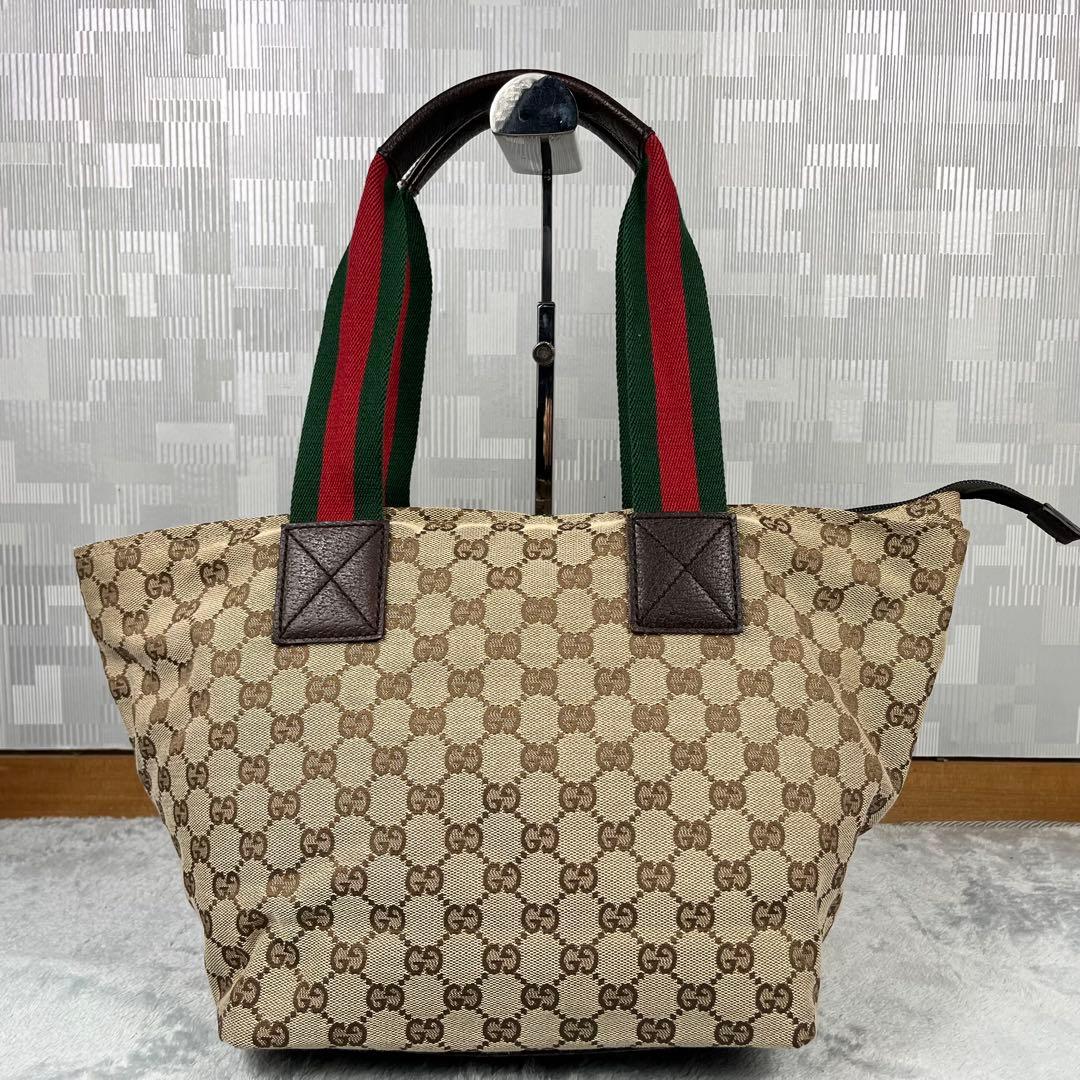 Gucci グッチ GG ハンドバッグ シェリーライン