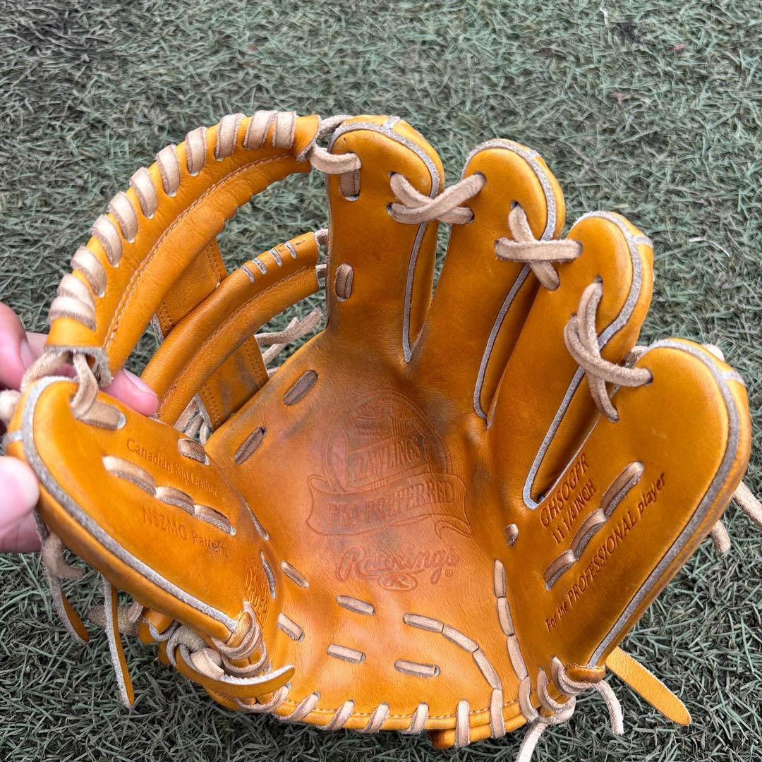 f*6様 ローリングス　硬式野球内野オーダーグローブ　型付け済み