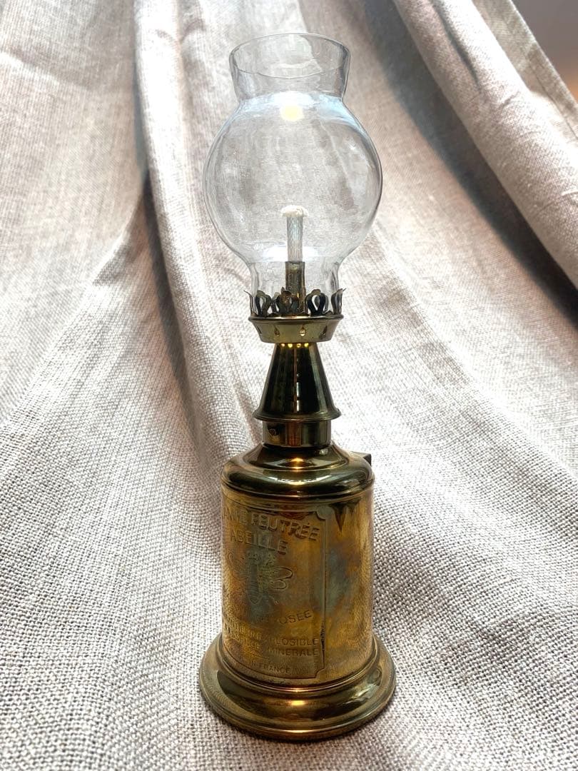 未使用極上品 LAMPE ピジョンランプ オイルランタン 硝子ホヤ