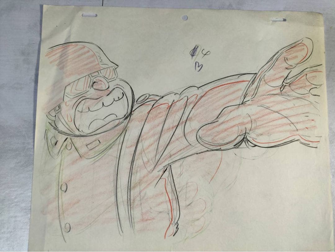 劇場版うる星やつら オンリーユー 原画 原動画 面堂私設軍隊 ギャグシーン